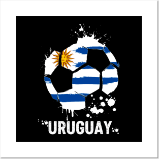 Uruguay Qatar 2022 World Cup, Uruguay Soccer Team 2022 Supporter Funny Uruguay Flag Futbol Posters and Art